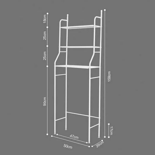 Estante Mueble Organizador Baño 3 Niveles