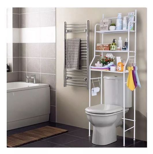 Estante Mueble Organizador Baño 3 Niveles